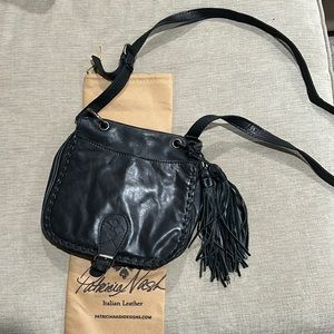 Patricia Nash Leather Crossbody Shoulder Bag